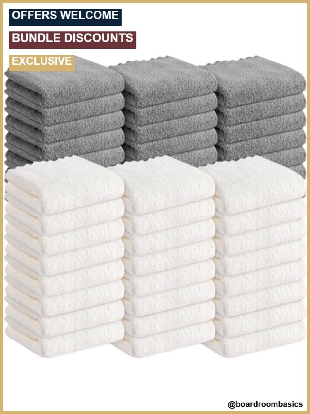50 Pack Baby Burp Cloths Coral Fleece Large 20x10 Newborn Essentials